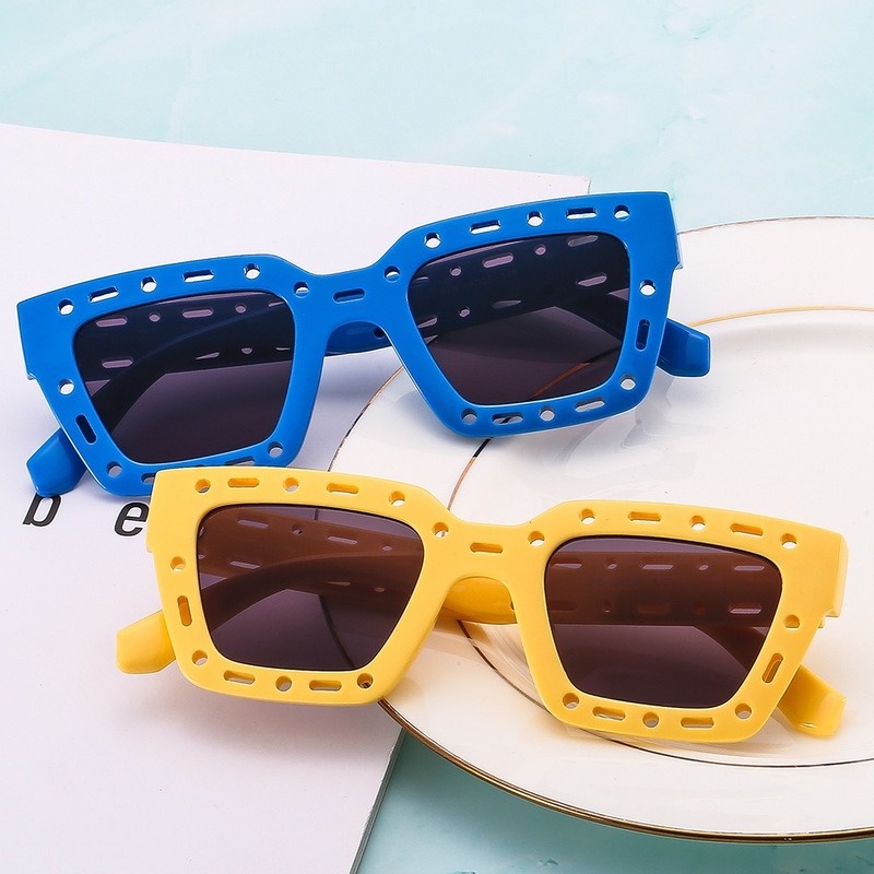 Kính Mát Gọng Vuông Thời Trang Retro Hiện Đại