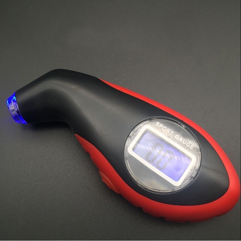 Đồng hồ đo áp suất lốp ô tô bảng hiển thị đèn led cảm biến điện tử
