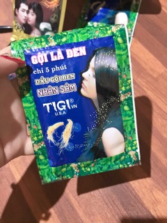 Combo 10 gói dầu gội đen tóc