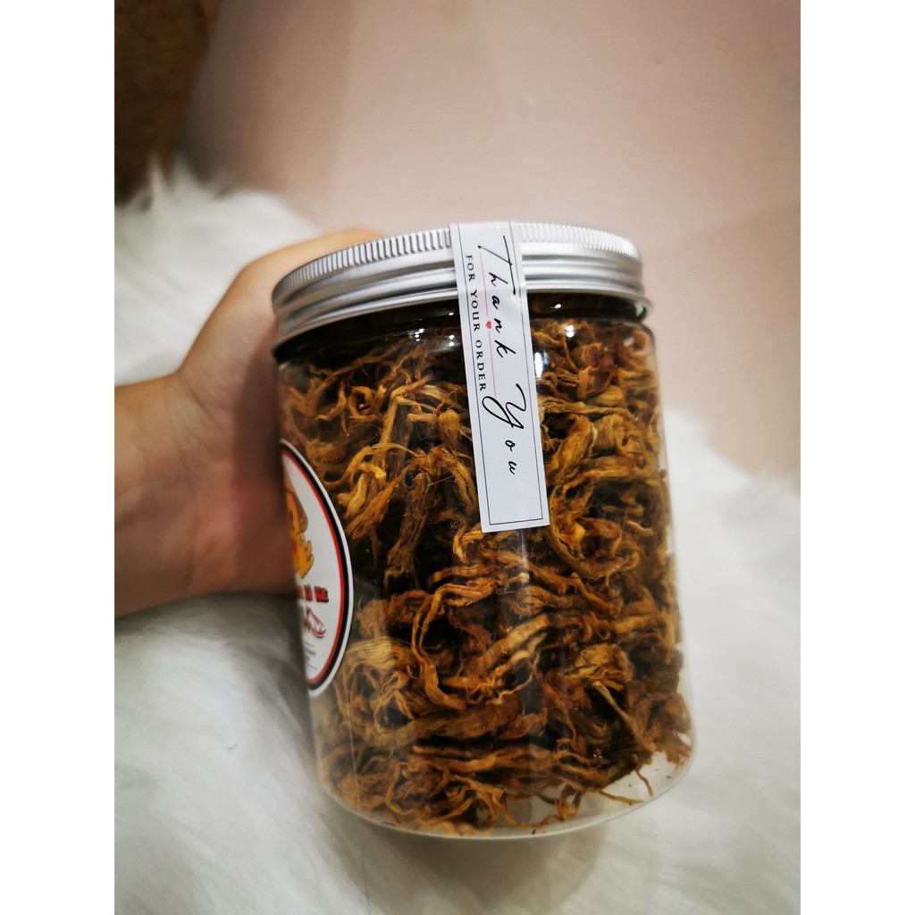 Khô bò xé sợi nhà làm loại 1 hũ nắp nhôm khối lượng tịnh 100gr và 200gr | BigBuy360 - bigbuy360.vn