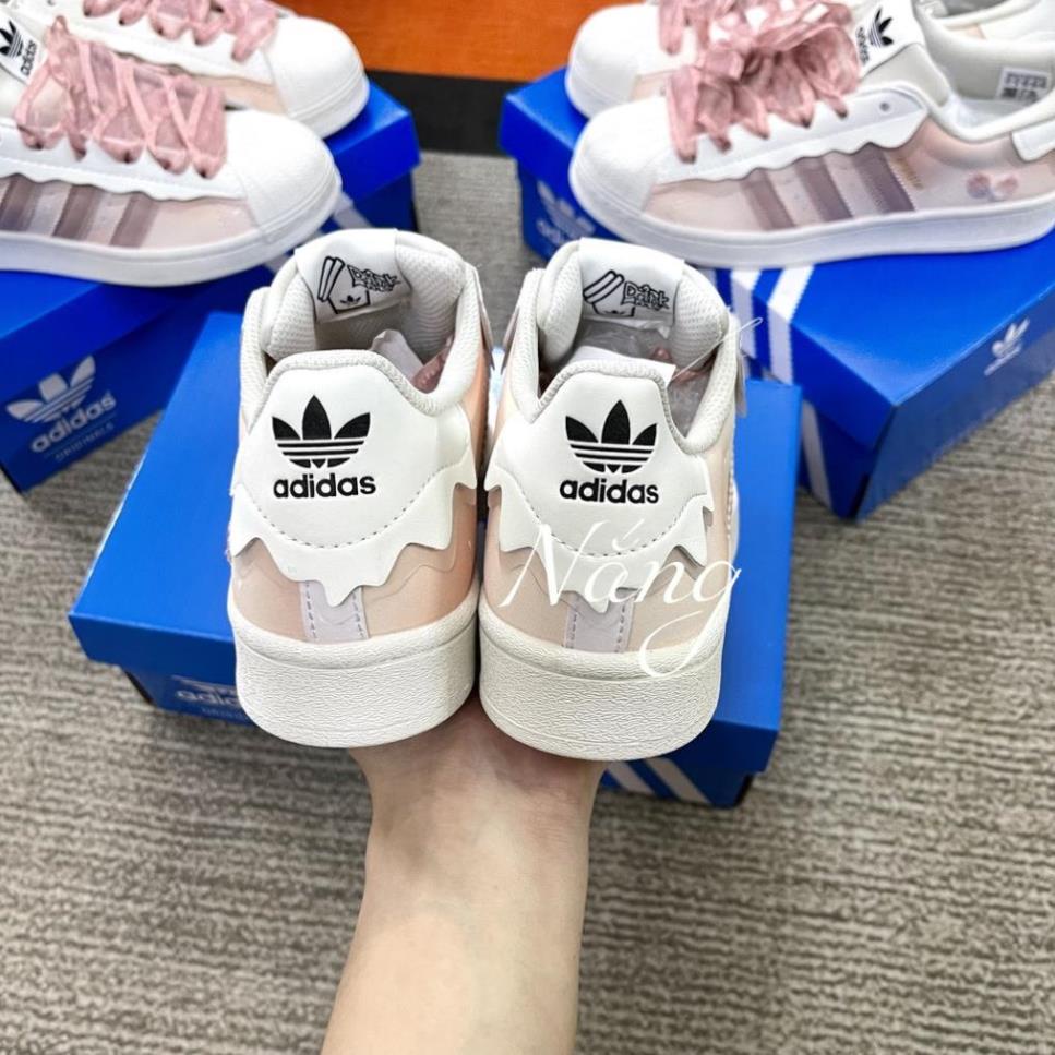 +Bản Trung+ Giày thể thao add superstar sò siêu cấp, giày sneaker sò chảy bản xịn tặng box bảo vệ +Nắng+