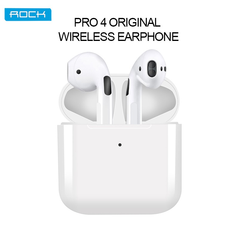 Tai nghe không dây Rock inPods Pro4 TWS bluetooth 5.1 thể thao có mic