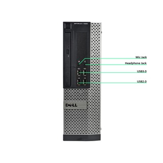Xác case máy tính Barebone Dell 7020 SFF Optiplex socket 1150 chipset Q87