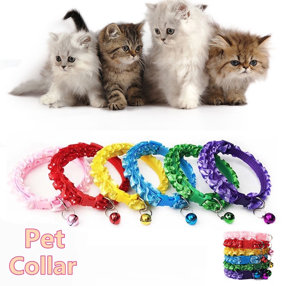 Vòng cổ phối ren đáng yêu dành cho thú cưng