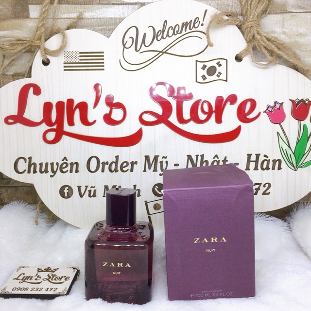 Nước hoa zara Nuit