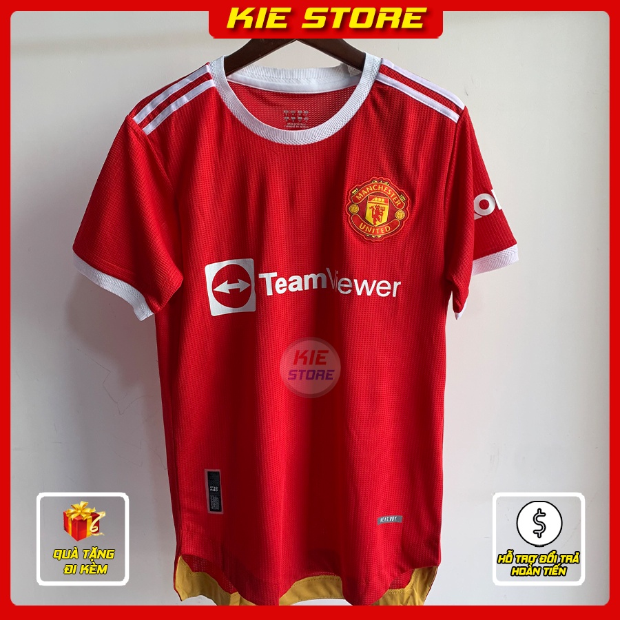 Bộ quần áo bóng đá CLB Manchester United phiên bản SPF/ Bộ quần áo MU đỏ 2021 2022 sân nhà, vải Thái cao cấp