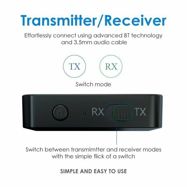 【In stock】Bluetooth 5.0 Audio Receiver Transmitter AUX RCA 3.5MM 3.5 Jack USB Music Stereo Wireless Adapters Dongle