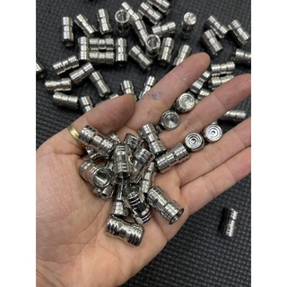 Cặp nắp chân van vòi nhôm CNC gắn xe máy , Oto