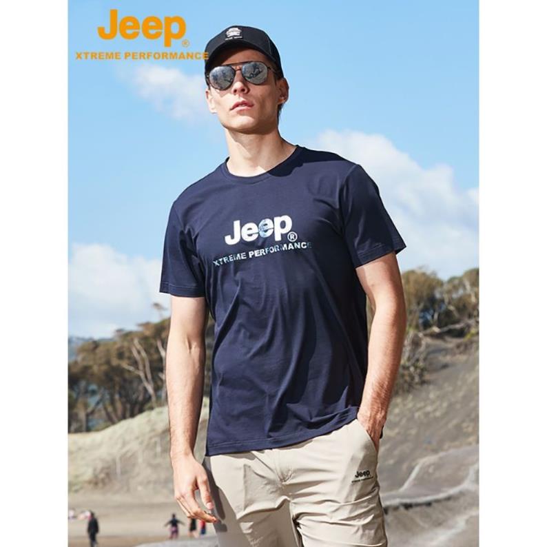 Jeep Áo Sơ Mi Ngắn Tay Thời Trang Dành Cho Nam