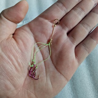 bộ 4 chùm  lưỡi câu đỏ