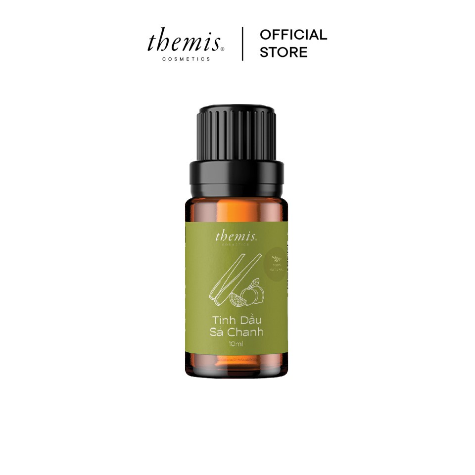 Tinh Dầu Sả Chanh Themis – Lemongrass Thiên Nhiên Nguyên Chất 10ml