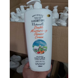 Combo 5 chai sữa tắm dê Luxury one 1200ml