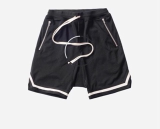 QUẦN SHORT 1 LINE V ĐEN UNISEX