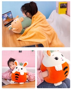 Bộ chăn gối văn phòng 3 in 1