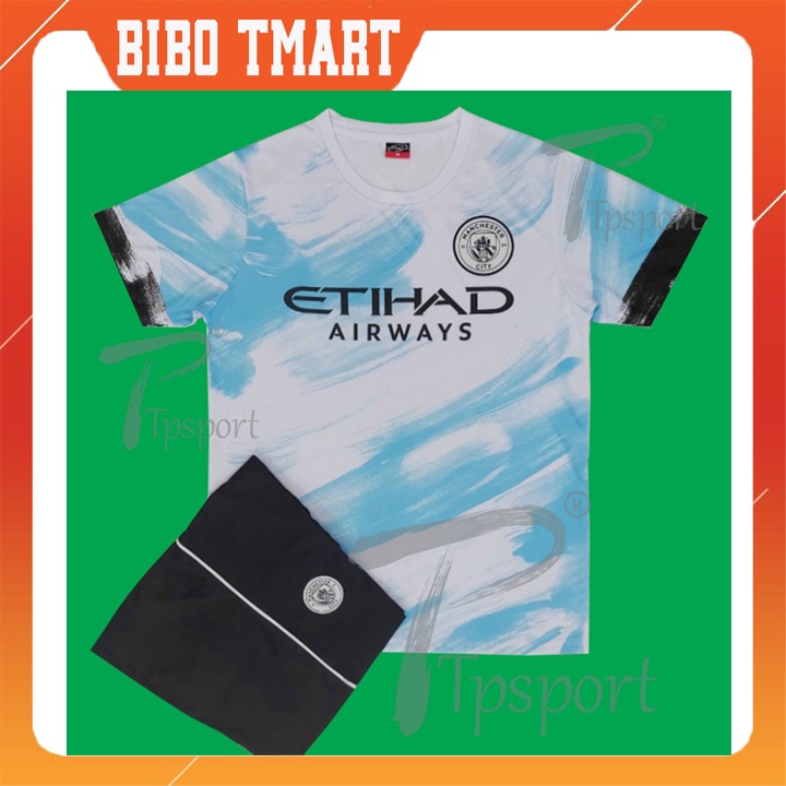 Quần áo bóng đá nam nữ trẻ em đồ đá banh in tên theo yêu cầu CLB MANCHESTER CITY MU PSG MC REAL LIVEPOOL không logo