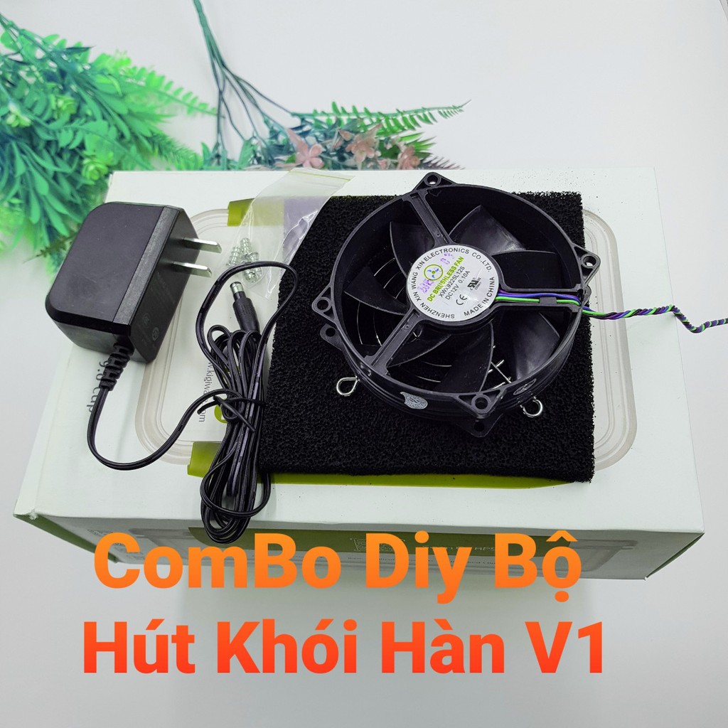 Máy Hút Khói Hàn K-493-DIY Tấm Lọc Carbon Hakko493