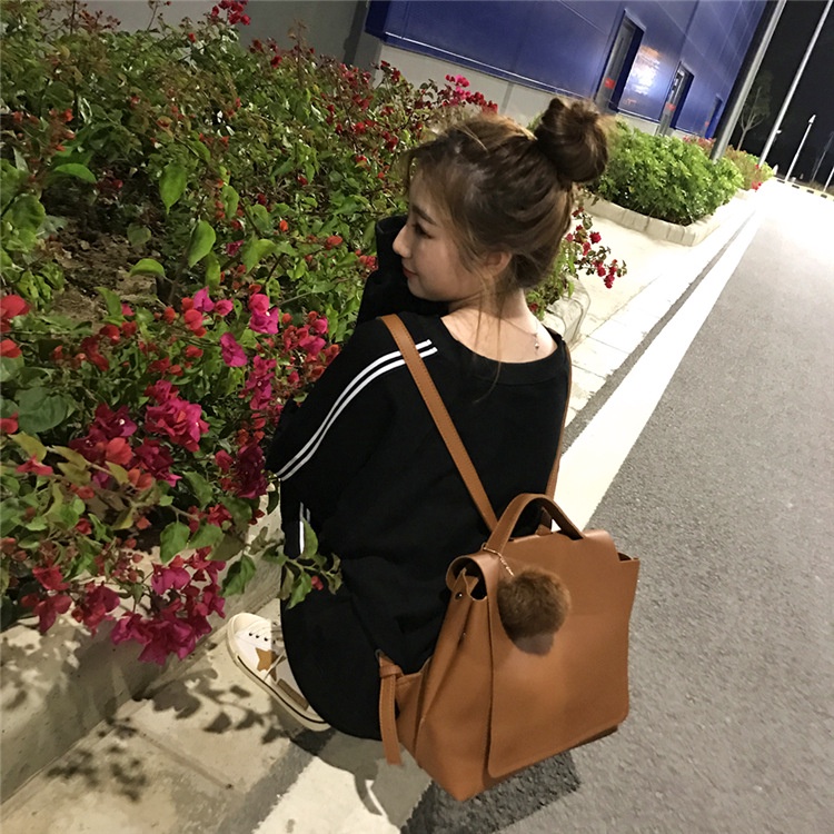 Ba Lô Da PU Thời Trang Hàn Quốc Dành Cho Nữ