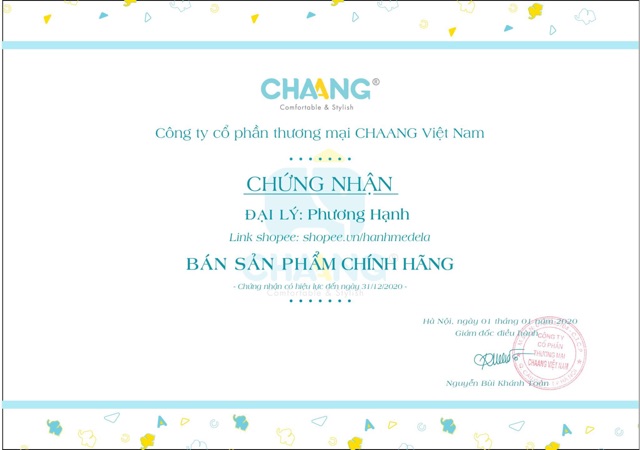 Set 2 quần sơ sinh Chaang