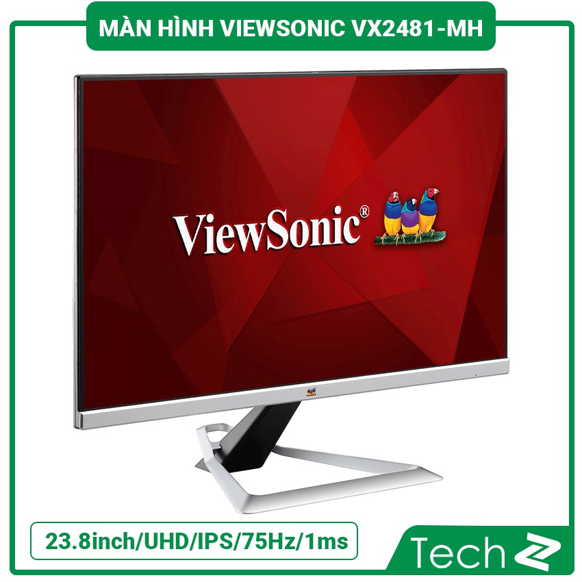 Màn hình Viewsonic VX2481-MH (23.8inch/UHD/IPS/75Hz/1ms/250nits/HDMI+VGA/Loa/FreeSync | BigBuy360 - bigbuy360.vn