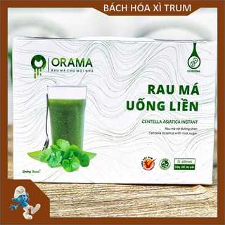 Rau Má ORAMA Quảng Thanh Có Đường- Hộp 10 gói x 17g