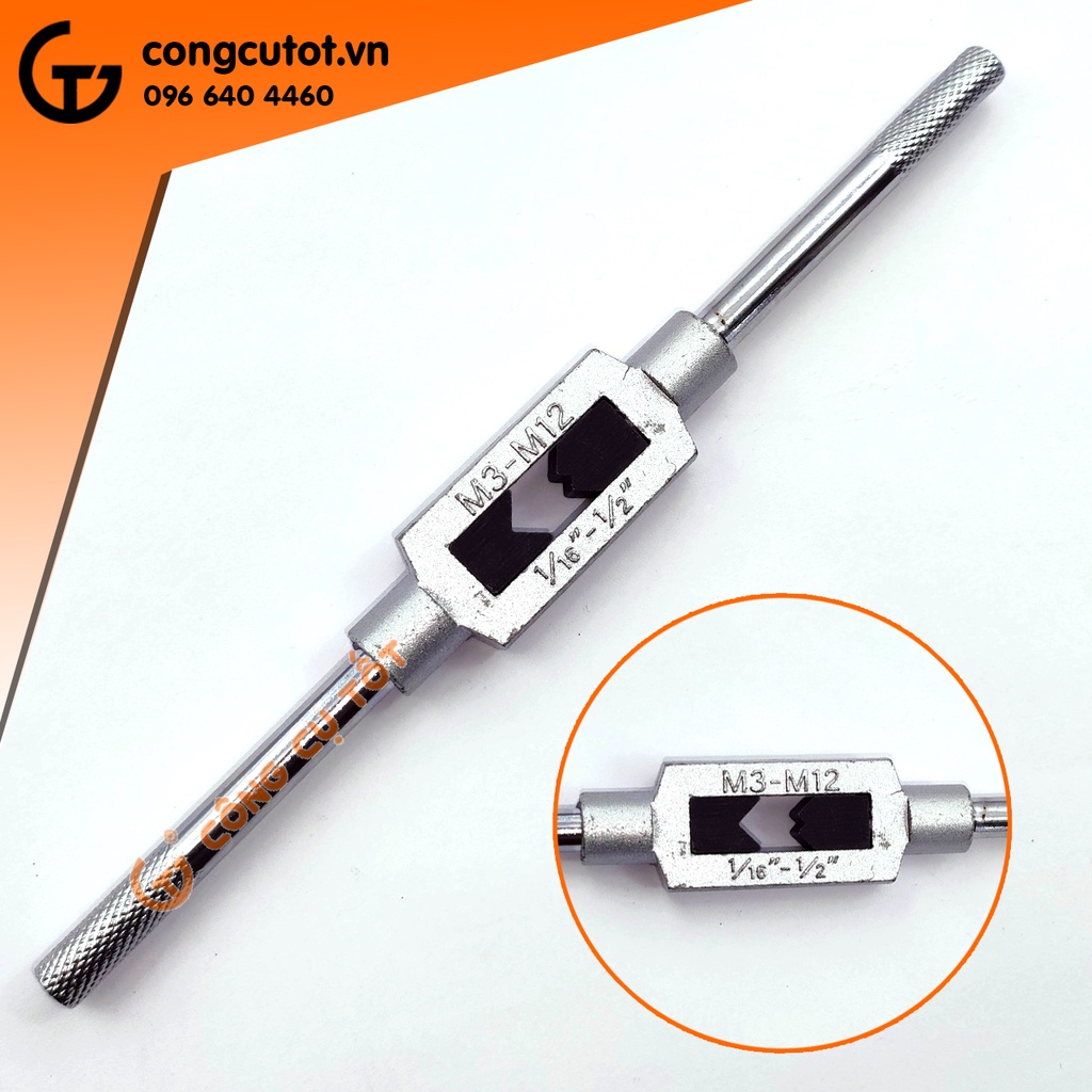 Bộ mũi taro tạo ren trong 8 chi tiết M3-M12 LS+