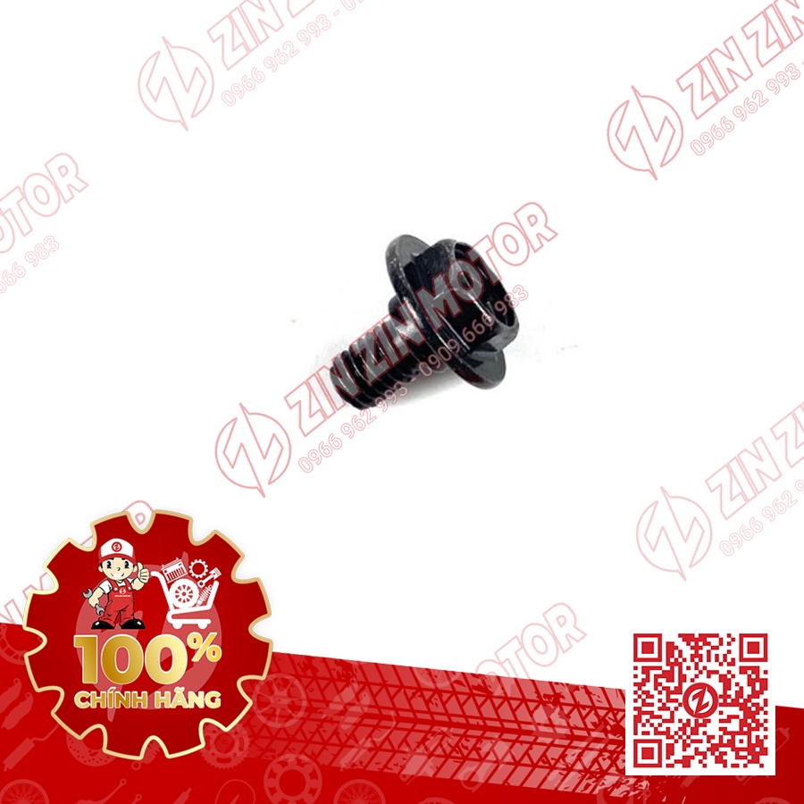 Ốc bắt bợ đèn pha  GSX R150 09111B06107N000 chính hãng Suzuki Indonesia