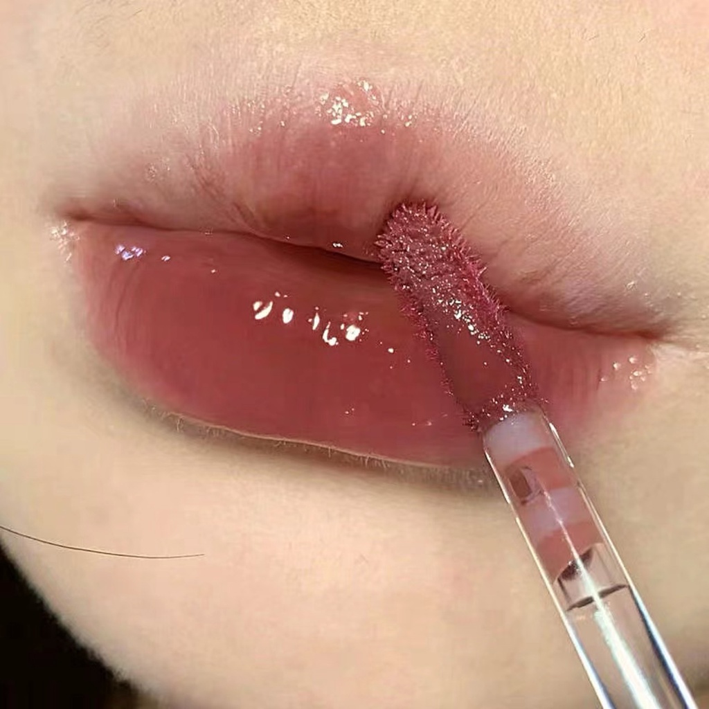 Son kem bóng Herorange căng bóng mịn nhẹ Bright Mirror Lip Glaze HERO34