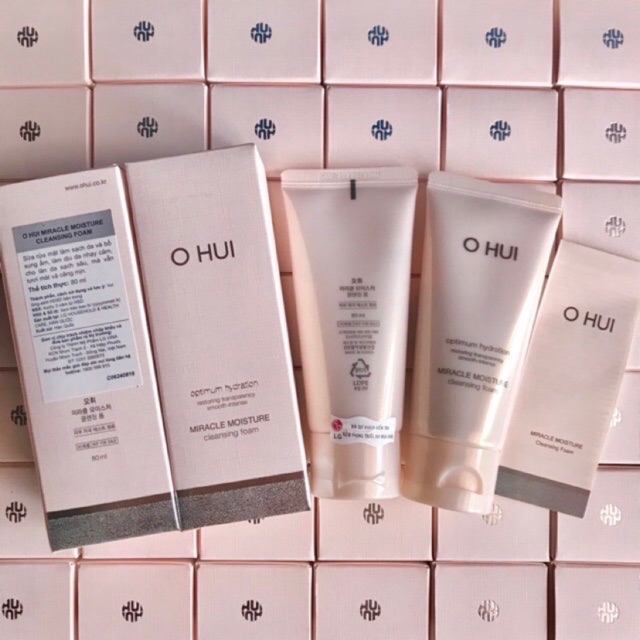 Sữa rửa mặt OHui Hồng 80ml