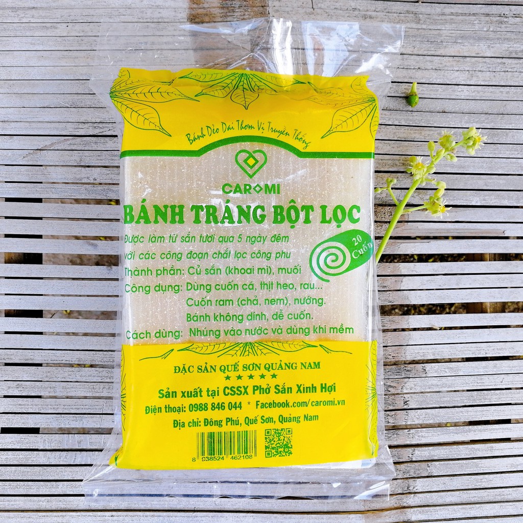 [Deal hot] MUA 5 TẶNG 1 Bánh Tráng Sắn Bột Lọc, Thực phẩm sạch, Giảm cân, Tốt cho bệnh nhân tiểu đường