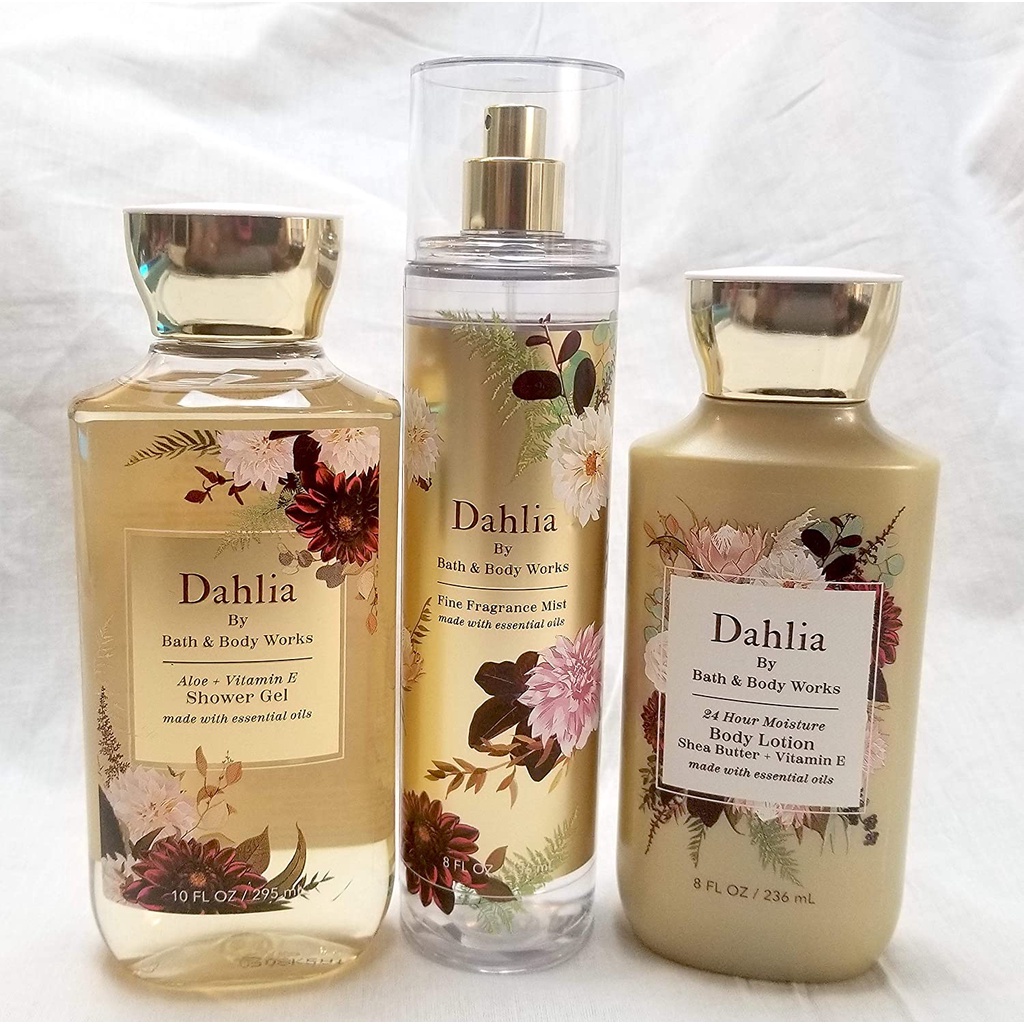 Sữa tắm Bath and Body Works DAHLIA Moisturizing Body Wash 296ml