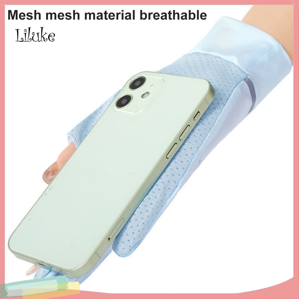 Đôi Găng Tay Mùa Hè Co Giãn Tốt Màu Sắc Xinh Xắn