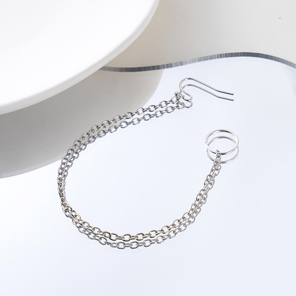 Khuyên mũi dây xích tua rua phong cách retro quyến rũ