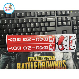 [SHIN DECAL] Tem dán phuộc xe máy racing boy