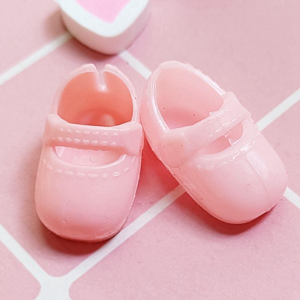 Set 4 Đôi Dép Thời Trang Đa Năng Màu Cầu Vồng Cho Búp Bê 10 Kiểu 1/8