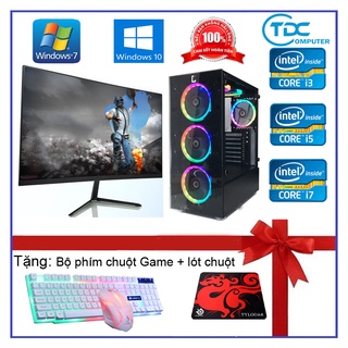 Bộ máy tính để bàn PC Gaming + Màn hình 22inch FULL viền cấu hình core i7