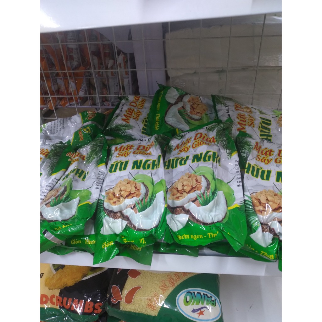 Mứt dừa Hữu Nghị - Sấy giòn -275g