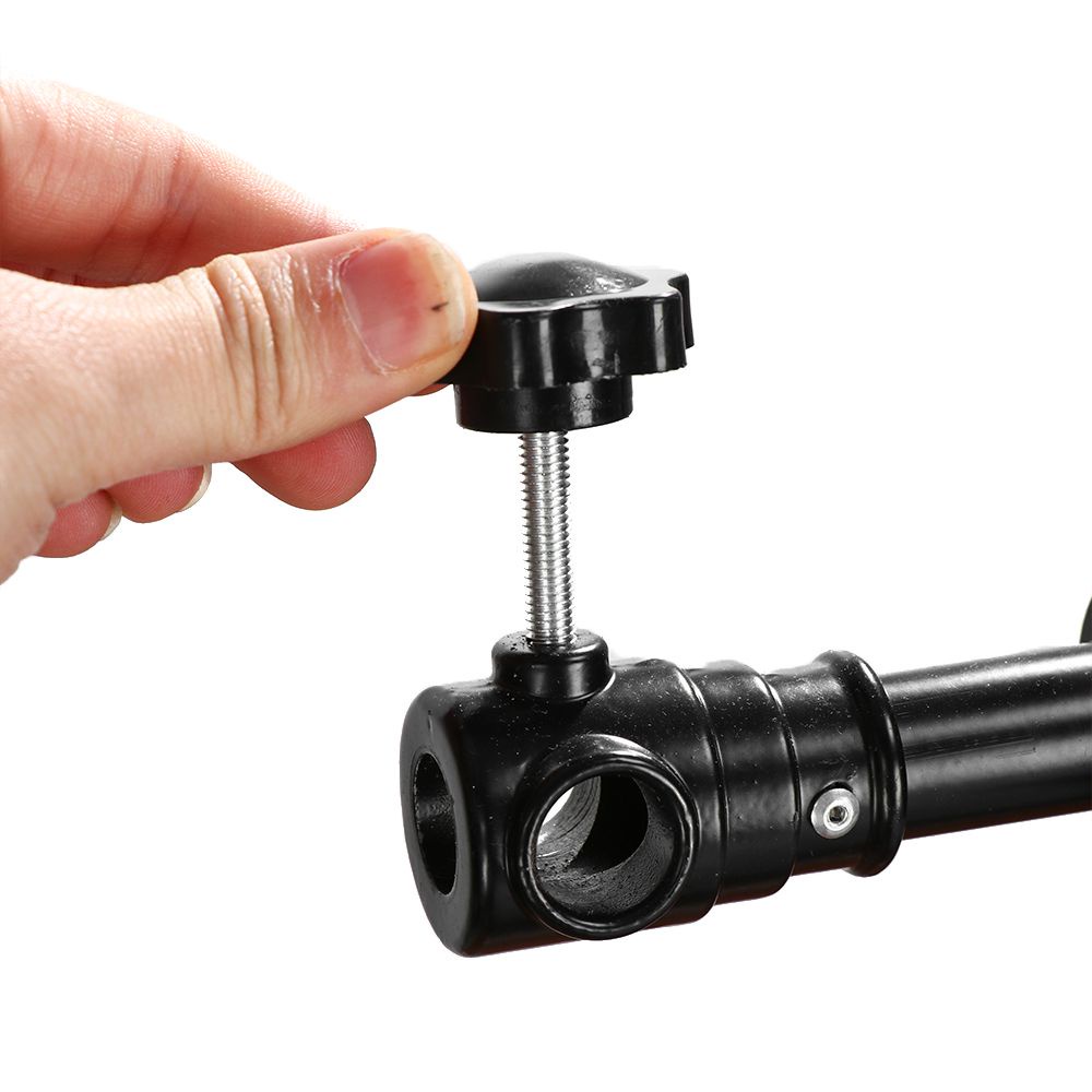 Set 4 núm vặn vặn bằng thép carbon M6 M8 hình ngôi sao màu đen