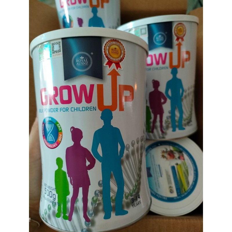 Sữa Hoàng Gia Royal Ausnz Grow Up  phát triển chiều cao cho giai đoạn vàng 3-14 tuổi của bé
