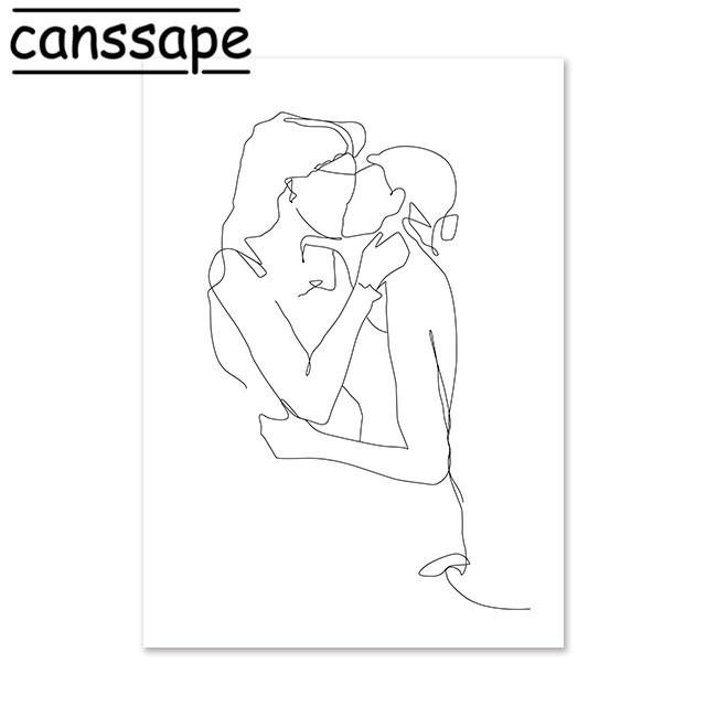 Tranh Vải Bạt Treo Tường In Hình Tranh Trừu Tượng Trang Trí Nhà Cửa