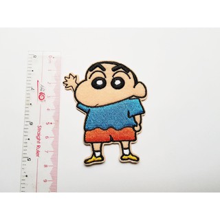 Sticker vải Shin chan