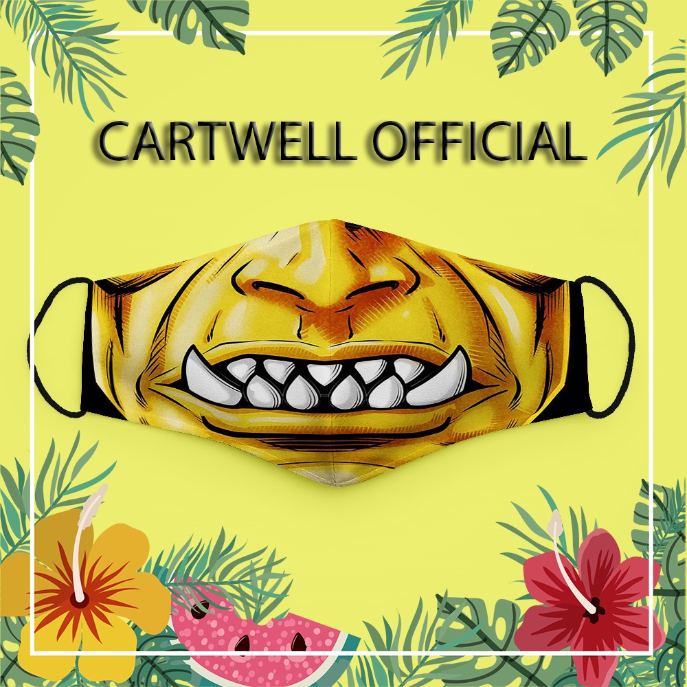 Khẩu trang hoạt hình vui nhộn cute thú cưng dễ thương đáng yêu Hình Vẽ DRAWN CARTWELL có thể giặt và tái sử dụng phòng d