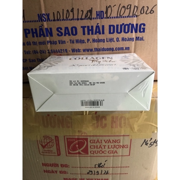 Viên uống Collagen Tây Thi Hộp 120 Viên-Sao Thái Dương