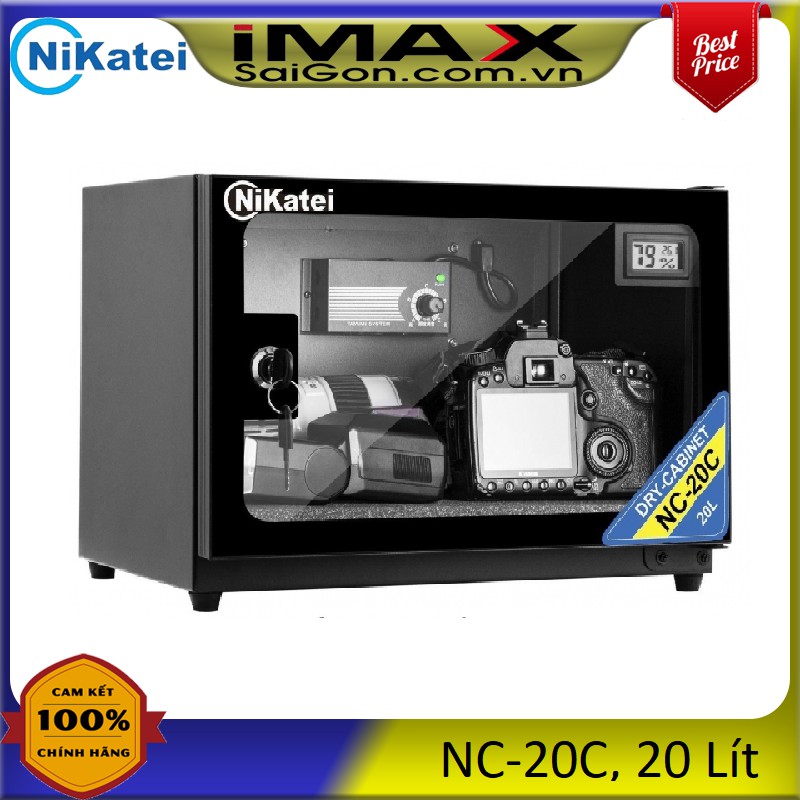 TỦ CHỐNG ẨM NIKATEI NC-20C (BLACK),20 Lít