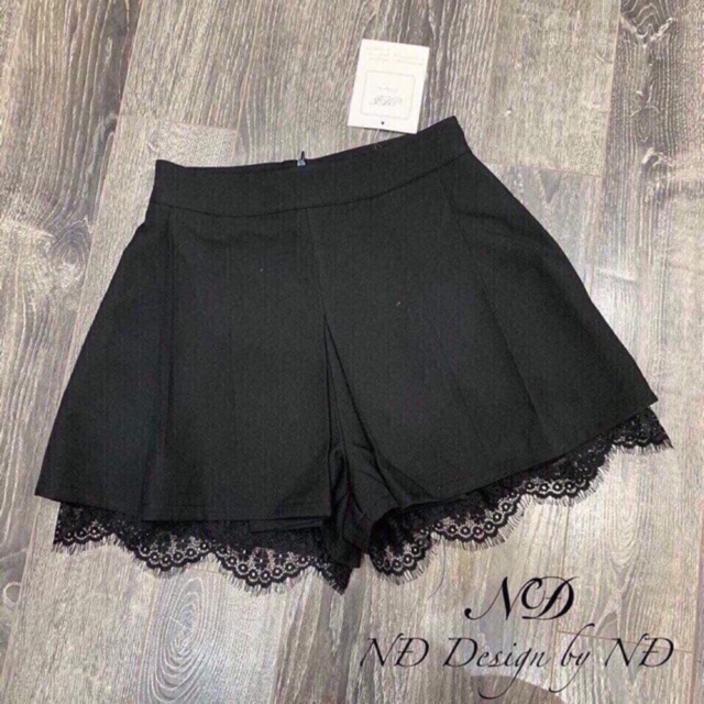 [Mã WASKT410K giảm 10K đơn 50K] Quần giả váy ren