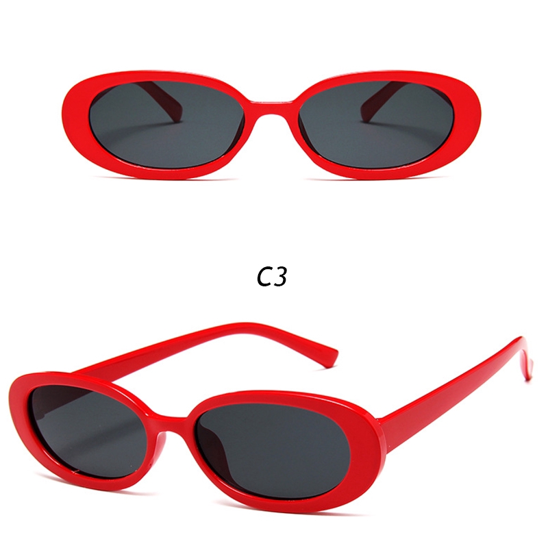 Kính mát gọng nhựa chống tia UV kiểu dáng thời trang cá tính chất lượng cao