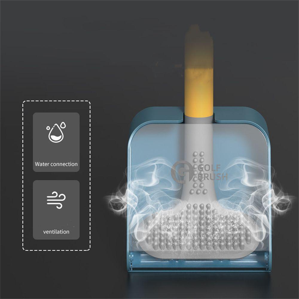 YNATURAL Giá Đỡ Bàn Chải Vệ Sinh Toilet Gắn Tường Bằng Silicone