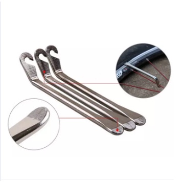 Combo 3 cây móc lốp, mở lốp xe đạp mạ crom