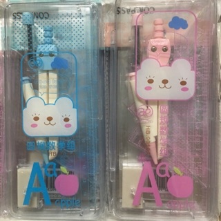 Bộ êke com pa 7 món siêu xinh