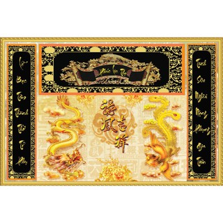 Tranh dán tường 3D Phòng thờ 80cm*1m2