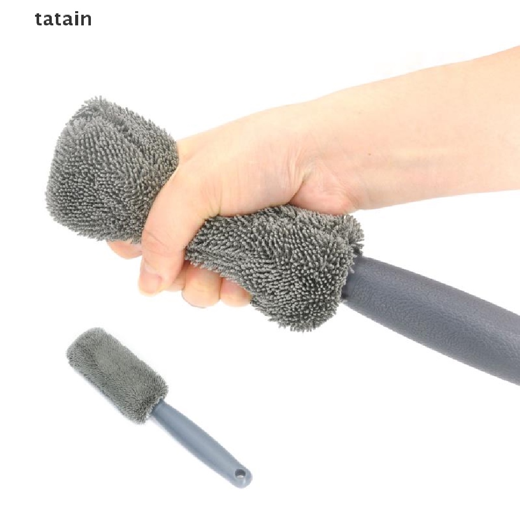 [TAT] Car Wheel Cleaning Brush Tire Washing Clean Cleaning Rims Spokes Wheel Barrel CVX